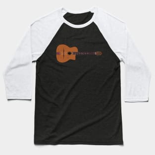 Django Reinhardt Selmer Gypsy Jazz Acoustic Guitar Baseball T-Shirt